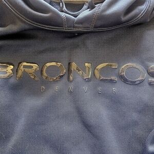 Nike Navy Broncos Hoodie